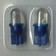 Bl� Extreme lysdiode 12V med w5w sokkel - 2 stk.