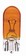 Gl�dep�re 5W Orange med glassokkel T10